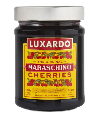 Luxardo Gourmet Maraschino Cherries - 400g Jar Standard Packaging