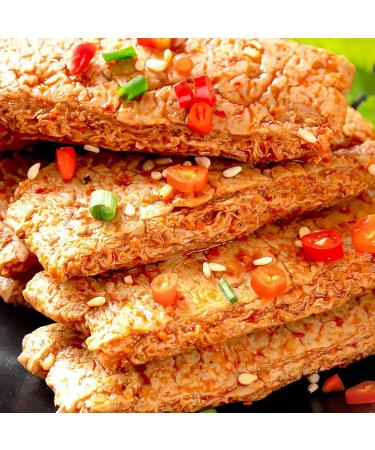 MKSDDF latiao latioa Chinese snacks Asian snacks soy products spicy strips 9g*20 Pack beefsauce flavorspicy flavorBBQ mixed package - Buy Online on GoSupps.com