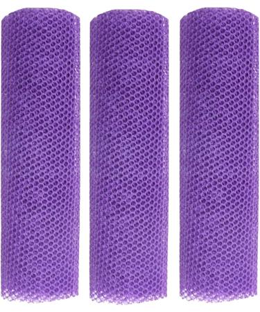 African Net Sponge - African Mesh Cloth Net Scrubber Bath Towel Elastic Bath Sponges Dead Skin Removal for Women & Men Daily Use Purple - Buy Online on GoSupps.com