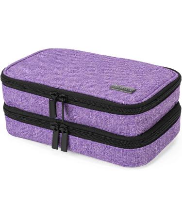 Yarwo Insulin Cooler Travel Case with 4 Ice Packs - Double Layer Diabetic Supplies Organizer in Purple - Buy Online on GoSupps.com