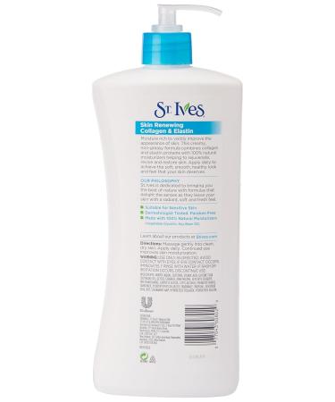 St. Ives Renewing Collagen & Elastin Hand & Body Lotion - Hydrating Skin Care for All Skin Types | Shop Internationally - Buy Online on GoSupps.com