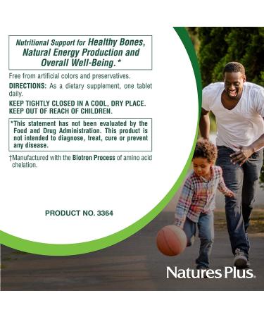 Nature's Plus CalMag 500250 mg - 180 Tablets for Bone Health & Wellness - Buy Online on GoSupps.com