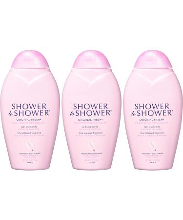 Shower to Shower Original Fresh 8 Oz (3 Pack) - Stay Fresh All Day - Buy Online on GoSupps.com