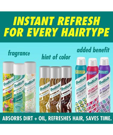 Batiste Bare Fragrance Dry Shampoo 6.73 fl. oz. (Pack of 3) - Refresh and Revitalize Your Hair - Buy Online on GoSupps.com