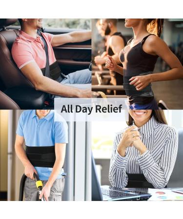 Shop Adjustable Back Braces & Waist Trainers for Men & Women | Lumbar Support Belt for Fitness & Daily Life (Black Medium - Buy Online on GoSupps.com