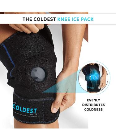 Coldest Knee Ice Pack Wrap - Hot & Cold Therapy for Meniscus Tear, Injury Recovery, Bursitis Pain, Sprains & Swelling (2 Pack) - Buy Online on GoSupps.com