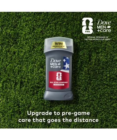 DOVE MEN + CARE - Limited Edition FIFA Regimen Body Wash & Deodorant Pack All Star Comfort 2 Count For Men Neutralizes Odor & Hydrates and Cleanses Skin 18 Fl Oz - Buy Online on GoSupps.com