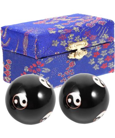 Buy Healvian 10-Pack Baoding Yoga Massage Balls - Premium Metal Roller Tools for Balance & Gym Therapy | International Shipping - Buy Online on GoSupps.com