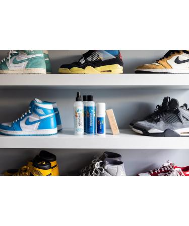 Shoe Cleaning Kit - Clean Suede, Leather, Nubuck, Canvas, and Mesh Shoes - 8 Ounce - All Sneaker Types - Buy Online on GoSupps.com