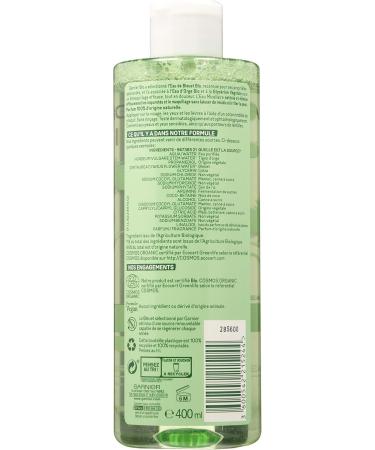 Garnier Bio Micellar Cleansing and Makeup Removing Water Organic Cornflower Water For Sensitive Skin and Eyes 400 ml - Buy Online on GoSupps.com