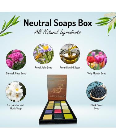 Natural Genuine Traditional Soap - Olive & Laurel Oil 15 Piece - Buy Online on GoSupps.com