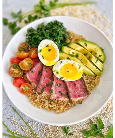 Organic USA Grown White Quinoa 3lbs - Non-GMO, Vegan & Gluten-Free Superfood with Complete Plant Based Protein - Buy Online on GoSupps.com