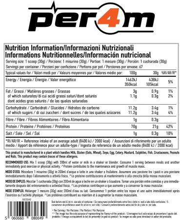 Per4m Whey Protein 900g Chocolate Brownie Paste - Buy Online on GoSupps.com