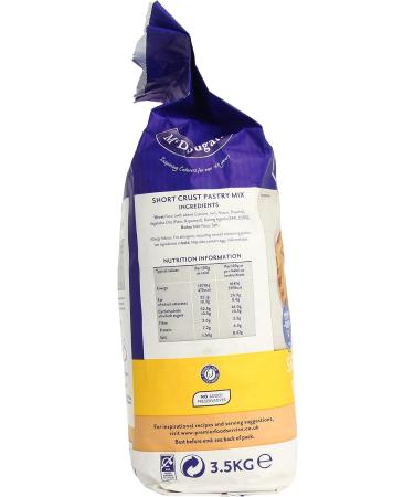 McDougalls Short Crust Pastry Mix 3.5 kg - Buy Online on GoSupps.com
