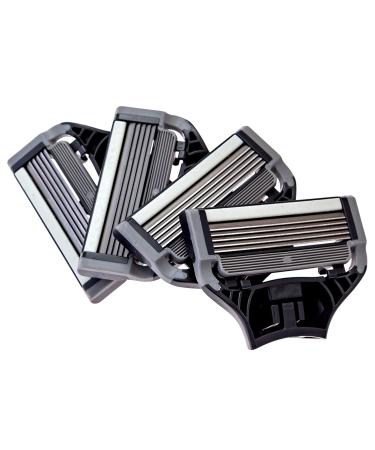 Harry's Razor Blades - 3 Packs of 4 Blades in Durable Water-Friendly Travel Cases - Buy Online on GoSupps.com