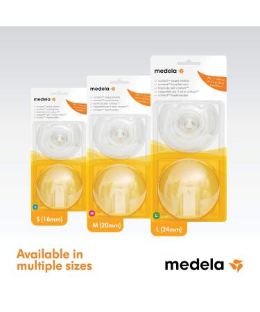 Medela 200.1630 Contact Nipple Shield L - Includes Storage Box | International Shipping Available - Buy Online on GoSupps.com