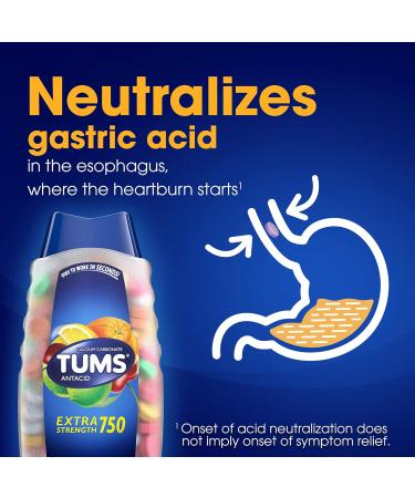 TUMS Tablets 8 Count (Pack of 3) - Fast-Acting Heartburn Relief - Buy Online on GoSupps.com
