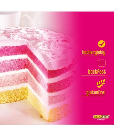 Decocino Pink Color Paste 25g - Azo-Free & Gluten-Free Food Coloring for Cakes Fondant & Creams - Ideal for Baking Internationally - Buy Online on GoSupps.com