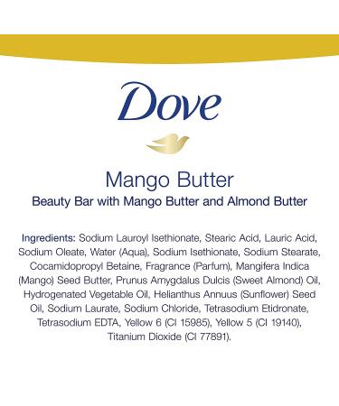 Dove Beauty Bar with Mango Butter - 14 Bars for Moisturizing Dry Skin | 3.75 oz - Buy Online on GoSupps.com
