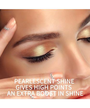 Vodisa Liquid Glitter Eyeshadow Set 06 - Long Lasting, Waterproof Shimmer Cream Eye Shadow for Brightening and Highlighting - Buy Online on GoSupps.com
