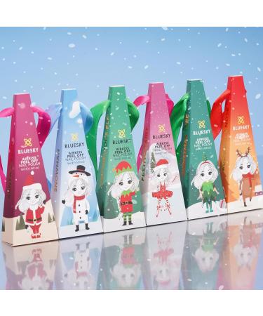 Bluesky Christmas Kids Nail Varnish Bauble - Santa's Been Red Glitter | Non-Toxic Water-Based Nail Polish 5ml - Buy Online on GoSupps.com