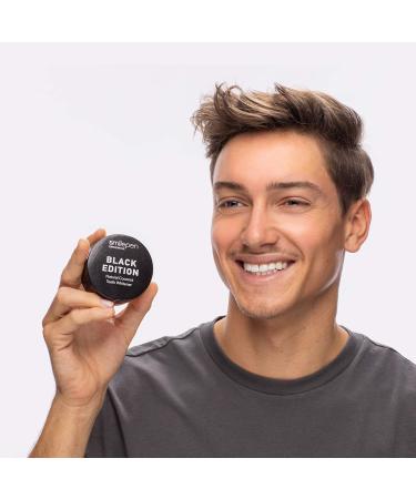 SmilePen Black Edition Powder 20g | Quick Solution for Discolored Teeth with Activated Carbon | International Shipping Available - Buy Online on GoSupps.com