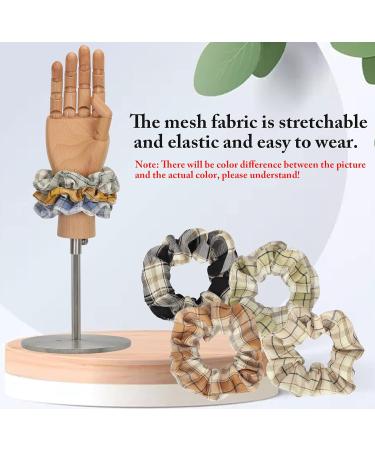 ZdycgTime 7-Piece Flower-Shaped Elastic Hair Bands - Curly Hair Accessories for Women - Soft Rubber Ponytail Holders - Buy Online on GoSupps.com