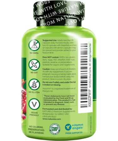 NATURELO Whole Food Multivitamin -  Multivitamin for Women 50 - 240 Vegan Capsules - Buy Online on GoSupps.com