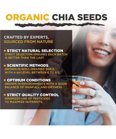 MySuperfoods Organic Chia Seeds 500g - Natural Omega-3 & Protein Source - Buy Online on GoSupps.com
