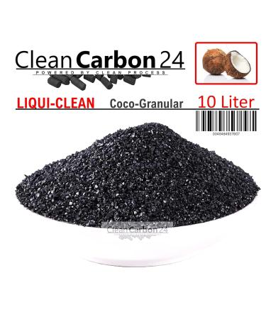 10L Activated Carbon Granules from Coconut Shells for Water Treatment | 0.6 - 2.36mm | Energy Class A | International Shipping - Buy Online on GoSupps.com
