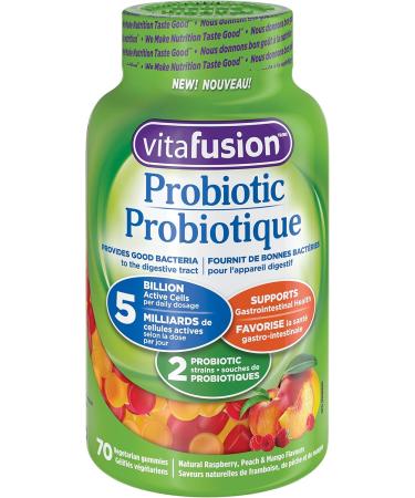 Vitafusion Probiotic Adult Gummies 2 Probiotic Strains & D3 Adult Vitamin Gummies 1000 IU Vitamin D3 Daily Dose Supports Bones & Teeth* 150 Count 5 Month Supply Packaging May Vary Gummies + 1000 IU Vitamin D3 - Buy Online on GoSupps.com