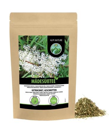 Alpi Nature Alpi Nature Reine des Pres Herbal Tea 125 g Dried and Cut Meadowsweet Herb Loose Tea