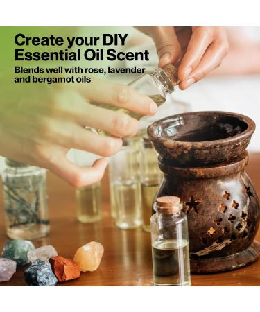 Shop uh*Roh*Muh Premium Dark Patchouli Essential Oil 4 oz | Intense Sweet Aroma for Aromatherapy | Sustainably Sourced from Indonesia - Buy Online on GoSupps.com