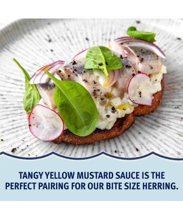 Beach Cliff Wild Caught Fish Steaks in Mustard Sauce 3.75 oz Can (Pack of 12) - High Protein & Gluten-Free - Perfect for Pasta & Seafood Recipes - Buy Online on GoSupps.com
