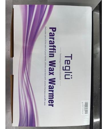 Teglu 4L Paraffin Bath for Hands & Feet | Complete Paraffin Wax Set with 1350g Wax Gloves & Brush - 200W White - Buy Online on GoSupps.com