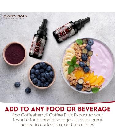 Hana Naia Coffee Fruit Extract | Brain Booster & Health Supplement | BDNF Neurofactor | Pure Hawaiian Coffee Berry Extract | Non-GMO | 30ml - Buy Online on GoSupps.com