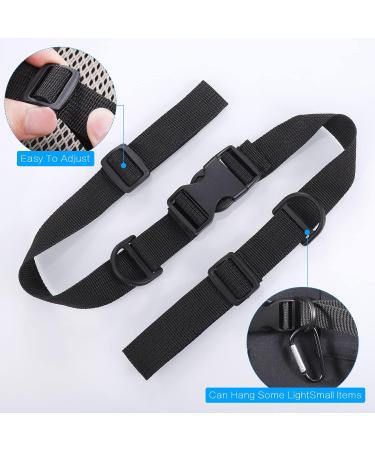 Adjustable Backpack Chest Straps - 2-Piece Set with S-Ring Lock & Zipper Tags for Hiking Climbing & Jogging - Buy Online on GoSupps.com