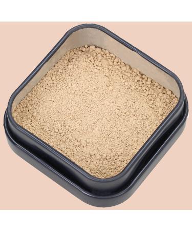 vary vac Mineral powder foundation (virginia/beige) loose powder for an even finish, certified natural cosmetic, durable, vegan, plastic-free in tin cans,
