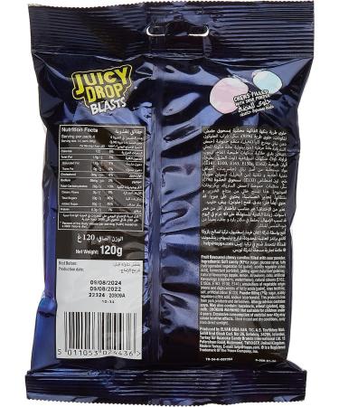 Juicy Drop Blasts 6 x 120g Delicious Tasty And Twisty Treat Gift Hamper For Birthday Christmas Sold By Kidzbuzz - Buy Online on GoSupps.com