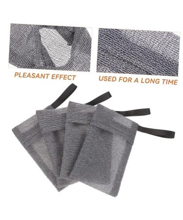 Buy FRCOLOR 4pcs Soap Bubble Mesh Bag | Exfoliating Soap Pouches & Foam Holders | Nylon Fiber Soap Saver Bag for Body Bar Soap - Buy Online on GoSupps.com