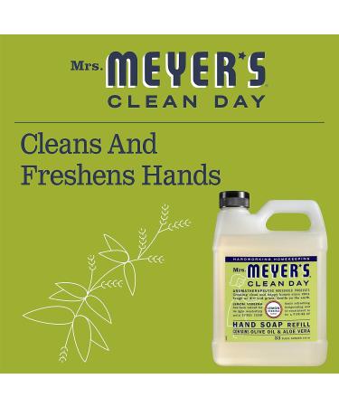 Hydrating Hand Soap Refill in Refreshing Lemon Verbena Scent for any Soap Dispenser for Bathroom & Kitchen Liquid Soap w/ Essential Oils for Hand Wash Products 33 Fl OZ Per Bottle 5 Bottles - Buy Online on GoSupps.com