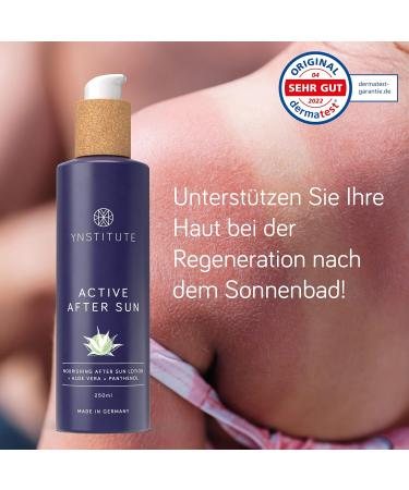 Ynstitute Active After Sun Lotion | Soothes & Regenerates Skin | Aloe Vera Panthenol & Vitamin C | 100% Vegan | 250ml - International Shipping - Buy Online on GoSupps.com