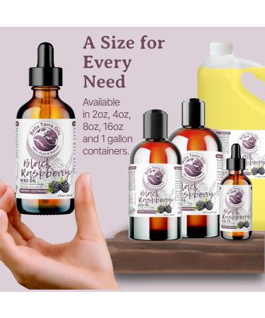Buy Bella Terra Oils Black Raspberry Seed Oil 1 Gallon Anti-Aging Nurturing Oil for Radiant Skin & Lustrous Hair | Antioxidant Rich Silky Finish (Pack of 10 - Buy Online on GoSupps.com