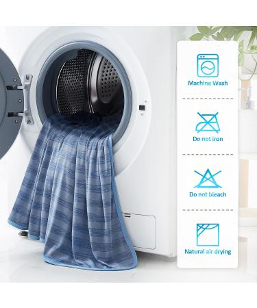 Guohaoi Arc-Chill Q-Max 0.5 Cool Fiber Cooling Blanket| Twin/Full Size| 100% Oeko-Tex Certified| Lightweight Summer Blanket for Hot Sleepers| Ultra Cold Breathable 60''x90'' Blue - Buy Online on GoSupps.com