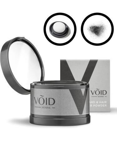 VOID Homme Hairline Powder (Dark Brown) Instant Hair Concealer for Root Cover up Mens Hair Powder & Hair loss Concealer Bald Spot Concealer Beard Filler Water-Resistant 48Hr Root Touch Up Powder - Buy Online on GoSupps.com