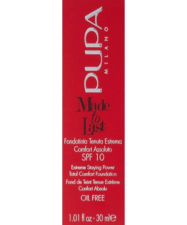Made To Last Fondotinta Tenuta Estrema 010 Porcelain - Long-lasting Foundation 30ml | International Shipping - Buy Online on GoSupps.com