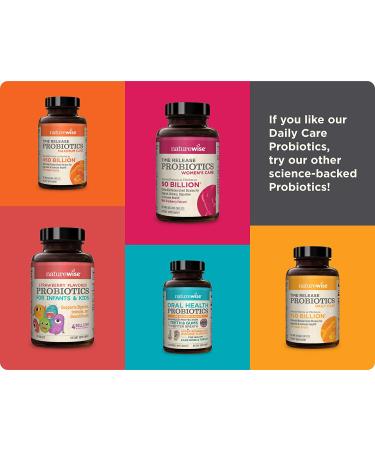NatureWise Time Release Probiotics - Daily Care 60 Caplets for Digestive Health - Buy Online on GoSupps.com