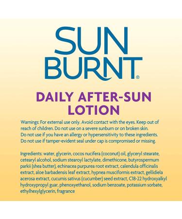 Sunburnt Advanced After-Sun Lotion 6oz - Soothing Relief for Sunburned Skin - Buy Online on GoSupps.com
