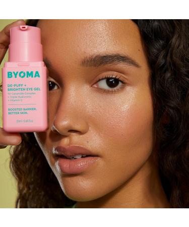 BYOMA De-Puff and Brighten Eye Gel 20ml - Revitalize Your Eyes with this Brightening Gel - Buy Online on GoSupps.com