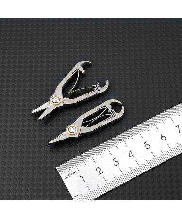 Curved Blade Nose Hair Scissors | Precision Stainless Steel Trimmers | Rounded Tip Nose Clippers for Safe Easy Hair Removal - Buy Online on GoSupps.com
